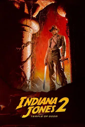 Indiana Jones y el templo maldito - Poster