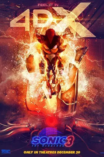 Sonic 3: La película - Poster