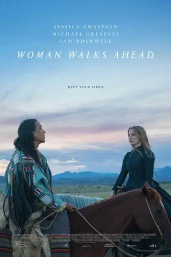 La mujer que camina delante - Poster