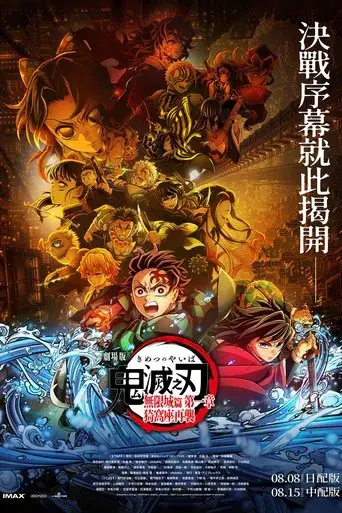 Guardianes de la noche: Kimetsu no Yaiba La fortaleza infinita - Poster