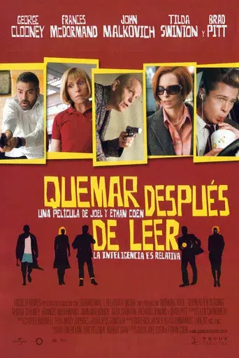Quemar después de leer - Poster