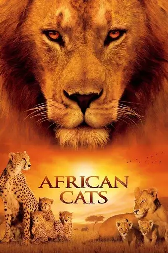 Grandes felinos africanos: el reino del coraje poster
