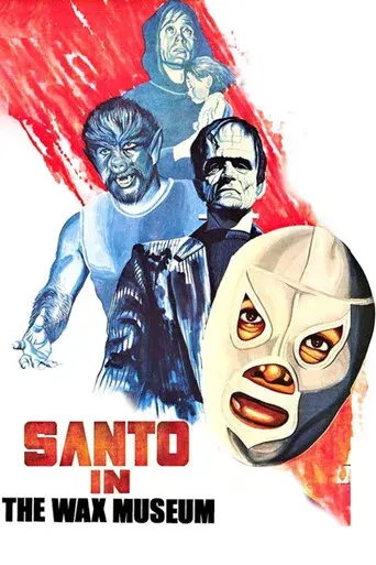 Santo en el museo de cera - Poster
