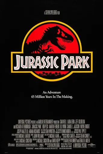 Jurassic Park (Parque Jurásico) - Poster
