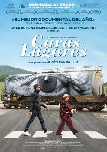 Caras y lugares - Poster