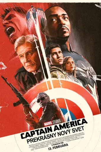 Capitán América: Brave New World - Poster