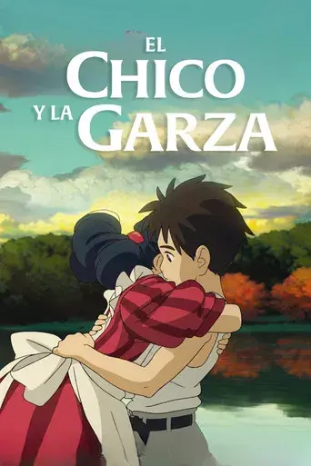 El chico y la garza - Poster