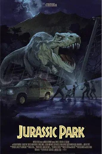 Jurassic Park (Parque Jurásico) - Poster