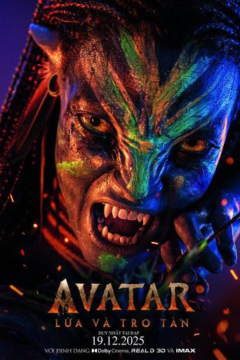 Avatar: Fuego y ceniza - Poster