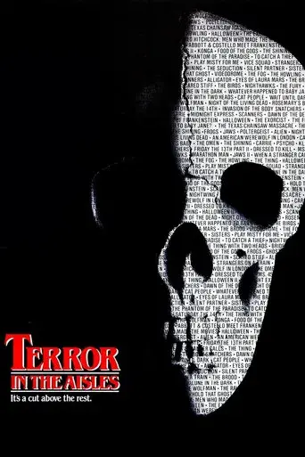 Terror en el patio de butacas poster