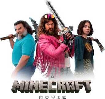 Una película de Minecraft - Logo