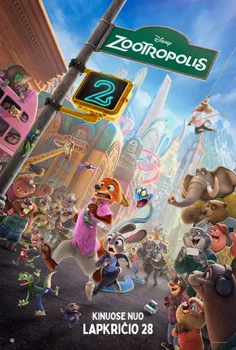 Zootrópolis 2 - Poster