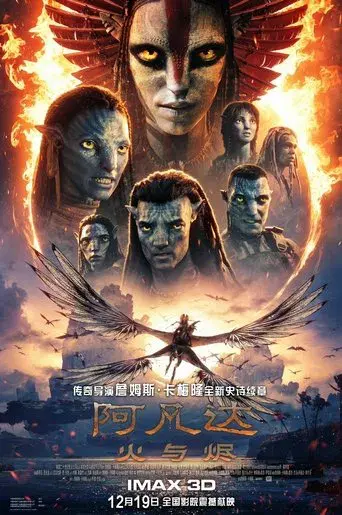 Avatar: Fuego y ceniza - Poster