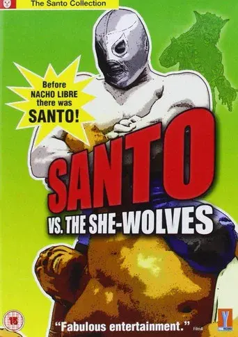Santo vs. las Lobas - Poster