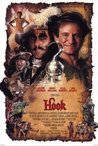 Hook (El capitán Garfio) - Poster