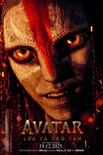 Avatar: Fuego y ceniza - Poster
