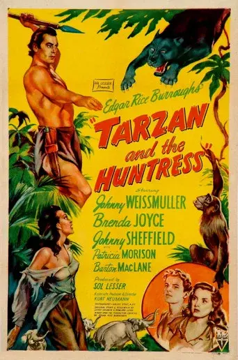 Tarzán y la cazadora - Poster