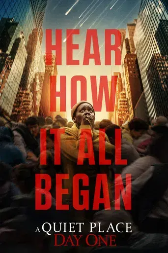 Un lugar tranquilo: Día uno - Poster