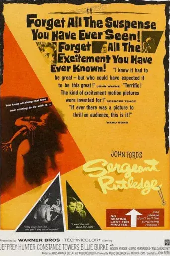 El sargento negro poster
