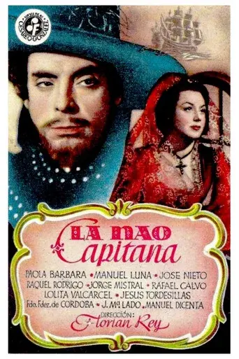 La nao Capitana - Poster