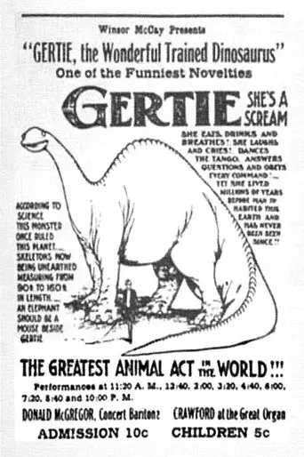 Gertie the Dinosaur - Poster