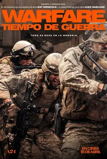 Warfare: Tiempo de guerra - Poster