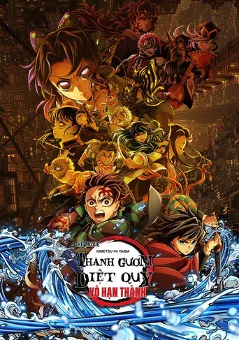 Guardianes de la noche: Kimetsu no Yaiba La fortaleza infinita - Poster