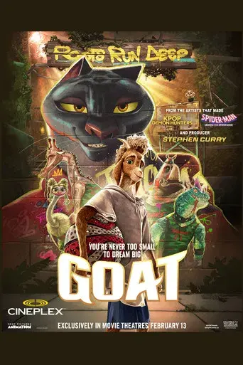 GOAT: Como cabras - Poster