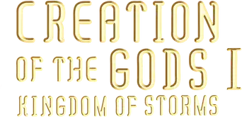 La creación de los dioses: El reino de las tormentas - Logo
