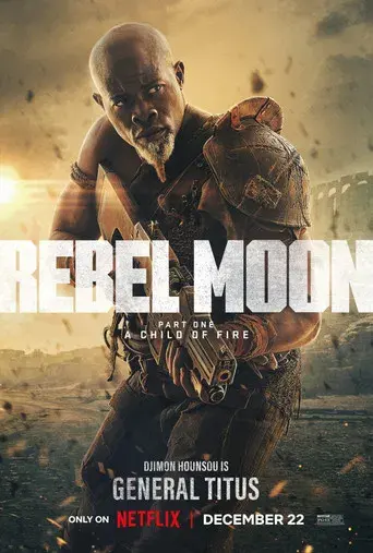 Rebel Moon (Parte uno): La niña del fuego - Poster