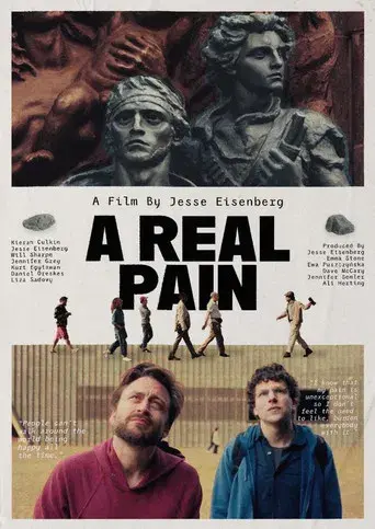 A Real Pain - Poster
