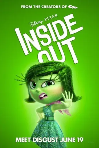 Del revés (Inside Out) - Poster