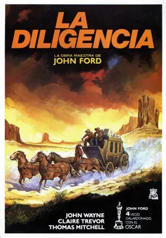 La diligencia - Poster