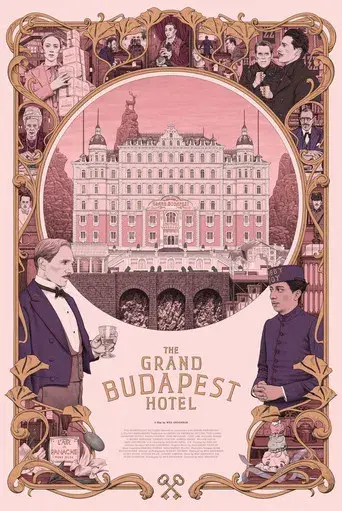 El gran hotel Budapest - Poster
