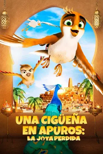 Richard la cigüeña y la joya perdida poster