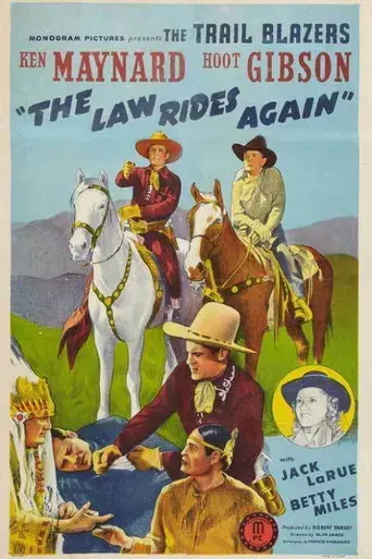 The Law Rides Again - Poster