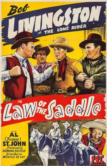 Law of the Saddle - Poster