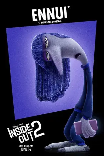 Del revés 2 (Inside Out 2) - Poster