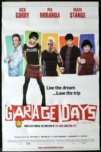 Días de garaje - Poster