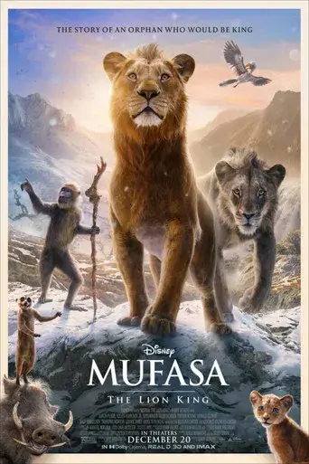Mufasa: El rey león - Poster
