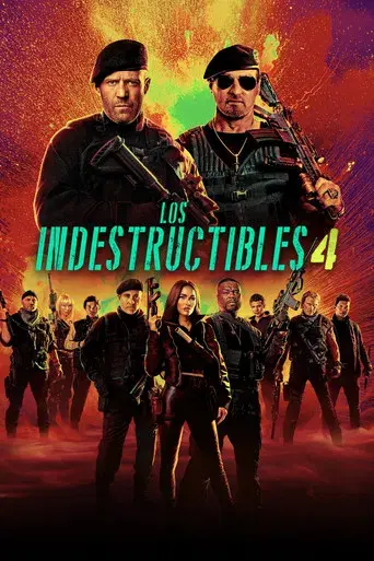 Los mercen4rios - Poster