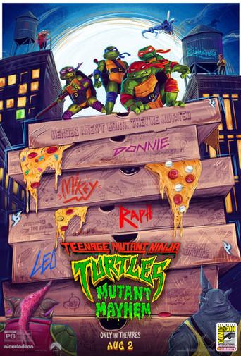 Ninja Turtles: Caos mutante - Poster