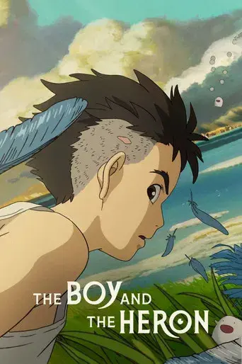 El chico y la garza - Poster