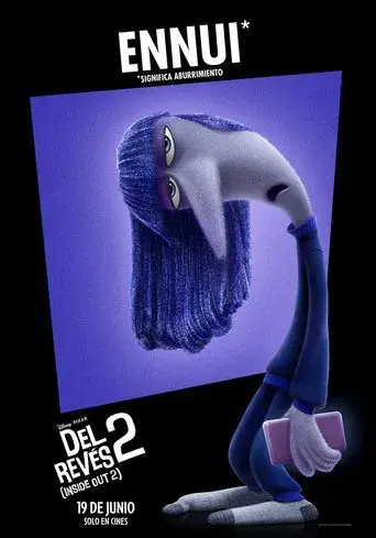Del revés 2 (Inside Out 2) - Poster