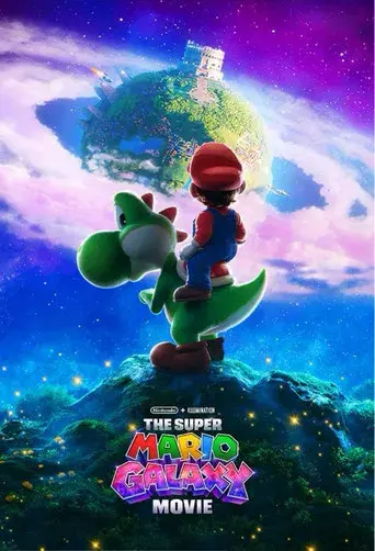 Super Mario Galaxy la película - Poster
