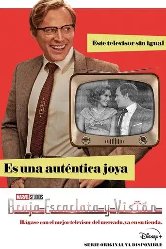 Bruja Escarlata y Visión - Poster