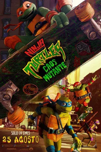 Ninja Turtles: Caos mutante - Poster