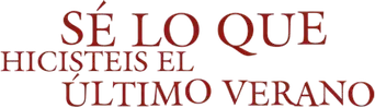Sé lo que hicisteis el último verano - Logo