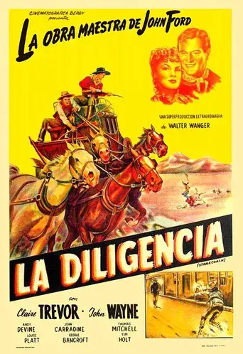 La diligencia - Poster