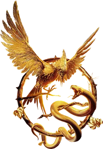 Los Juegos del Hambre: Balada de pájaros cantores y serpientes - Logo